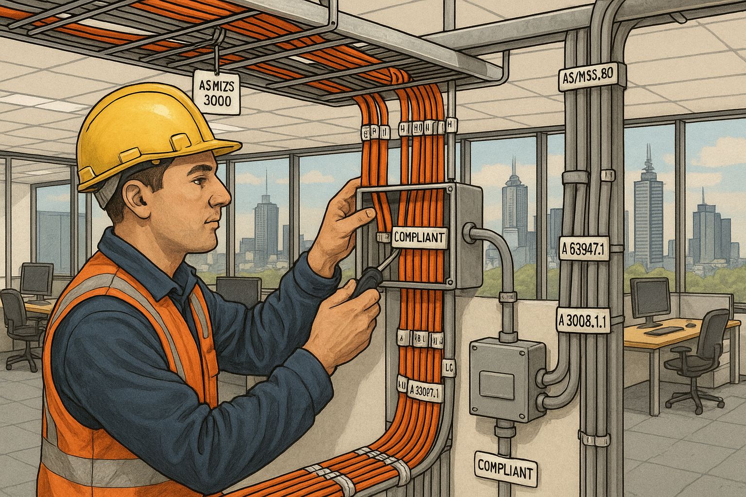 electrical cable management melbourne inline image