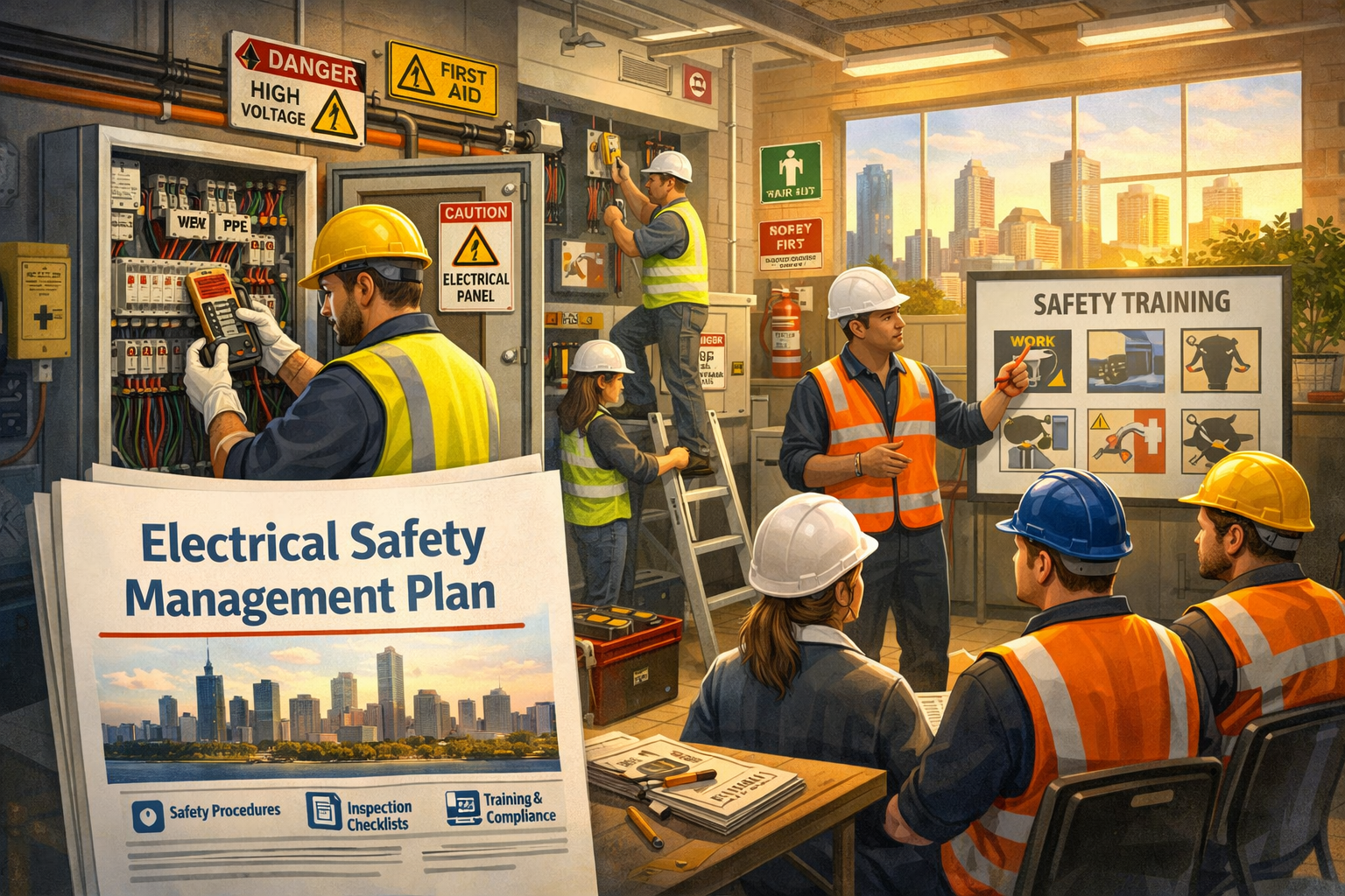 electrical safety management plan melbourne inline image