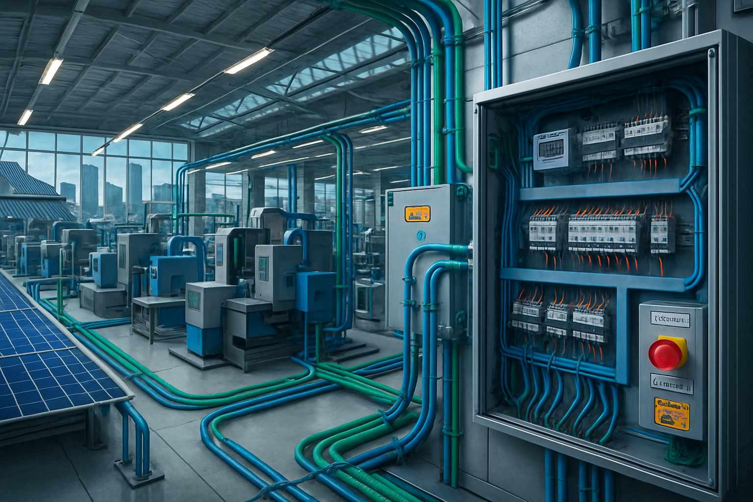 factory electrical installation melbourne inline image