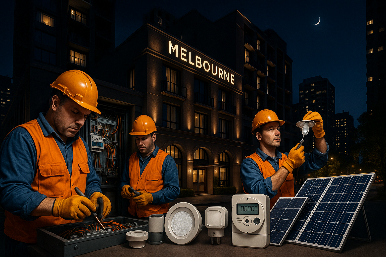 hotel electrical installation melbourne inline image