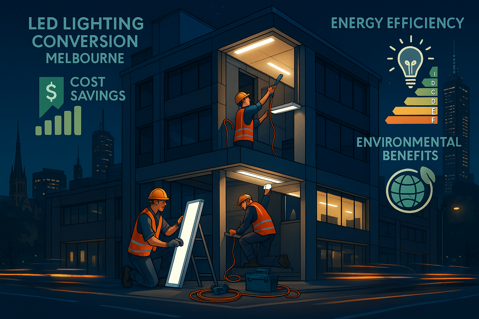 LED Lighting Conversion for Melbourne Commercial Properties: Complete Cost Guide inline image