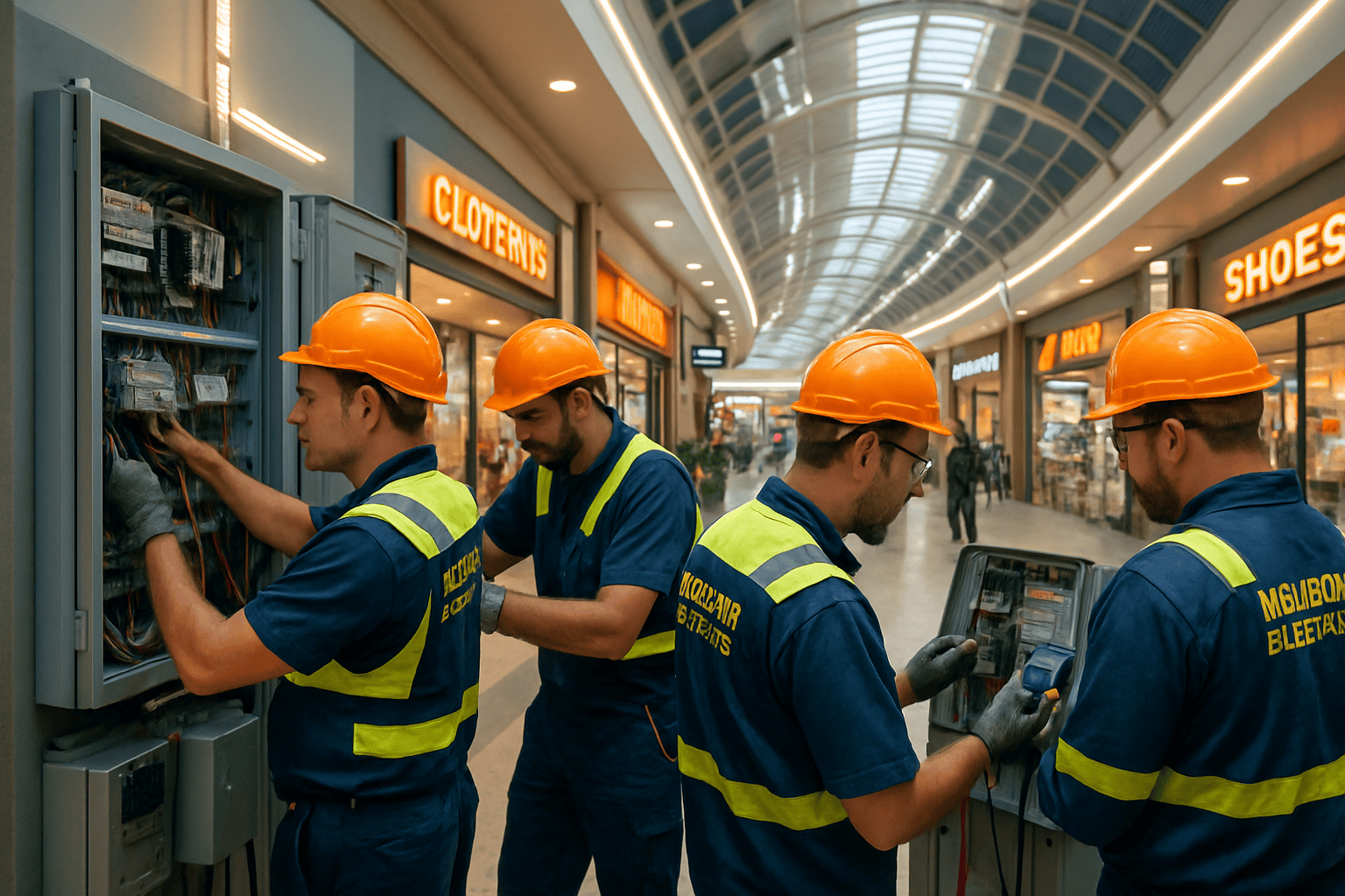 shopping center electrical melbourne inline image