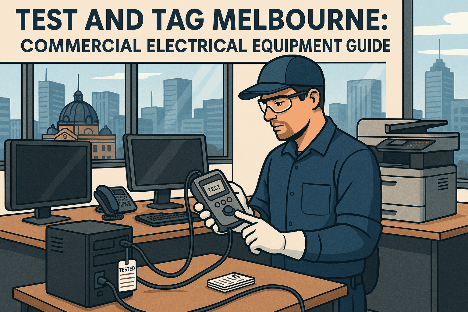 test and tag melbourne commercial inline image