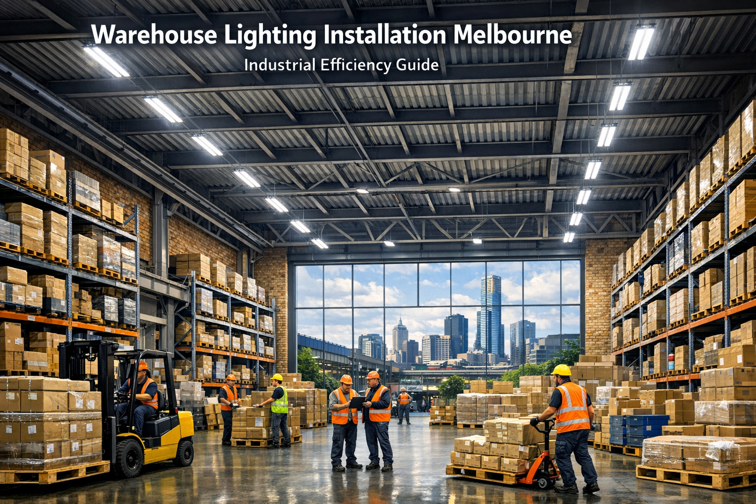 warehouse lighting melbourne inline image