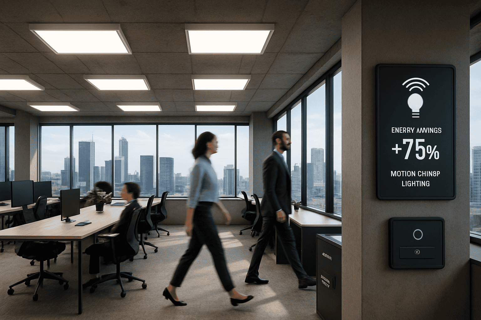 motion sensor lighting melbourne commercial