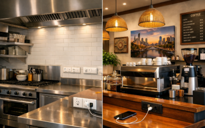 Cafe Electrical Setup Melbourne: Commercial Kitchen & Front of House