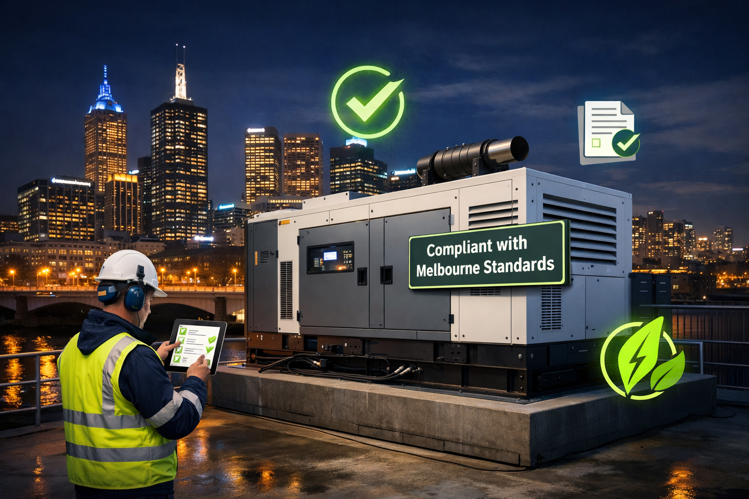 commercial generator compliance melbourne