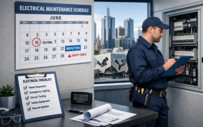 Electrical Maintenance Schedule Melbourne: Commercial Compliance Guide