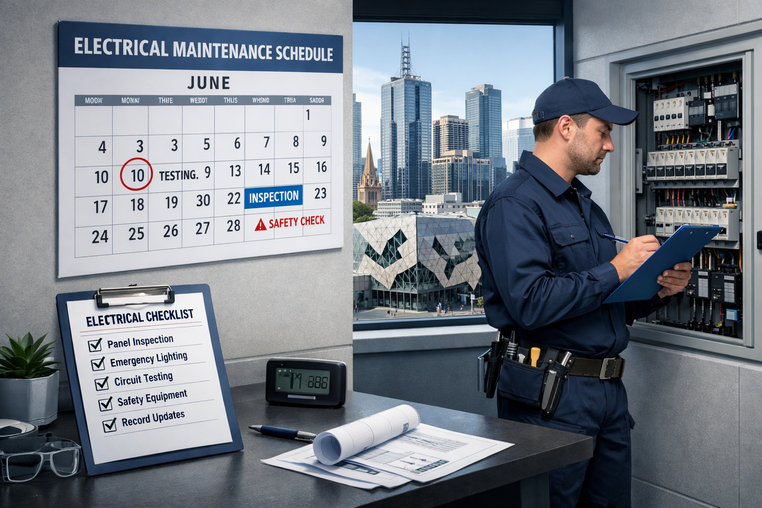 electrical maintenance schedule melbourne