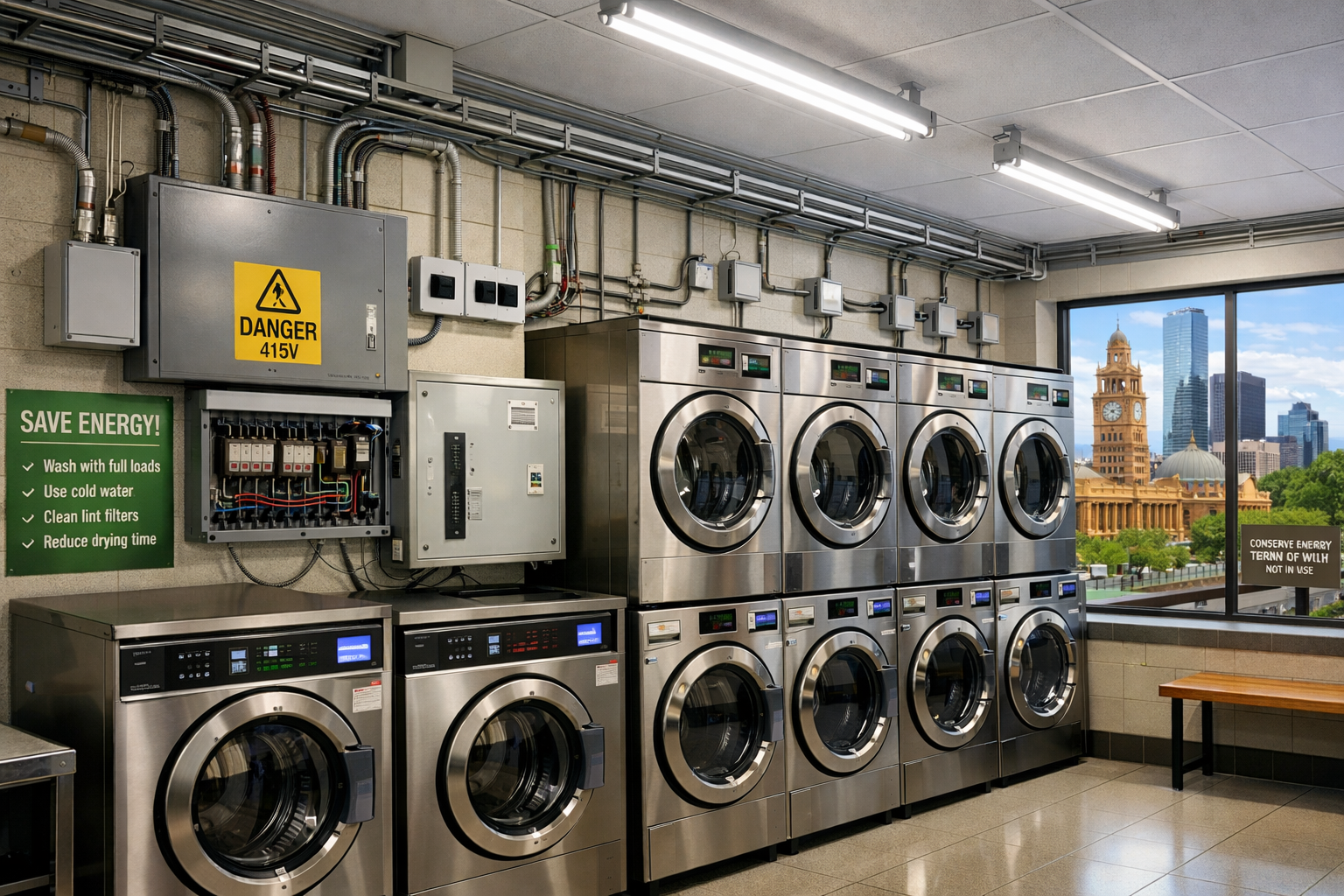 laundromat electrical melbourne
