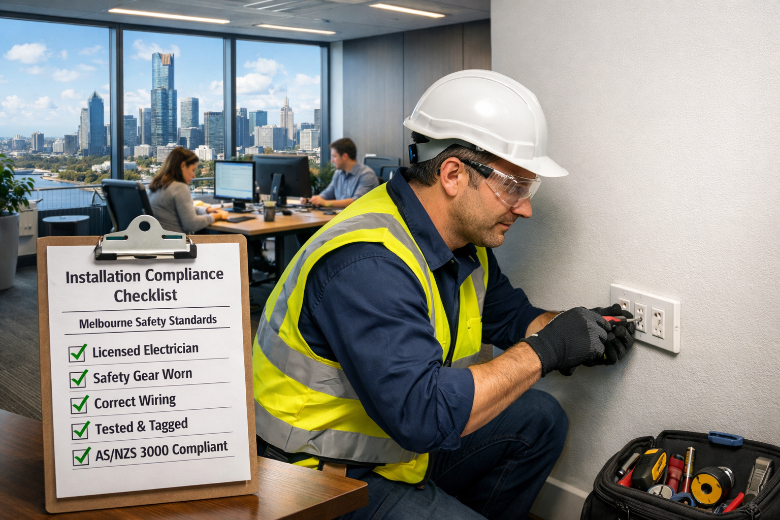 powerpoint installation compliance melbourne