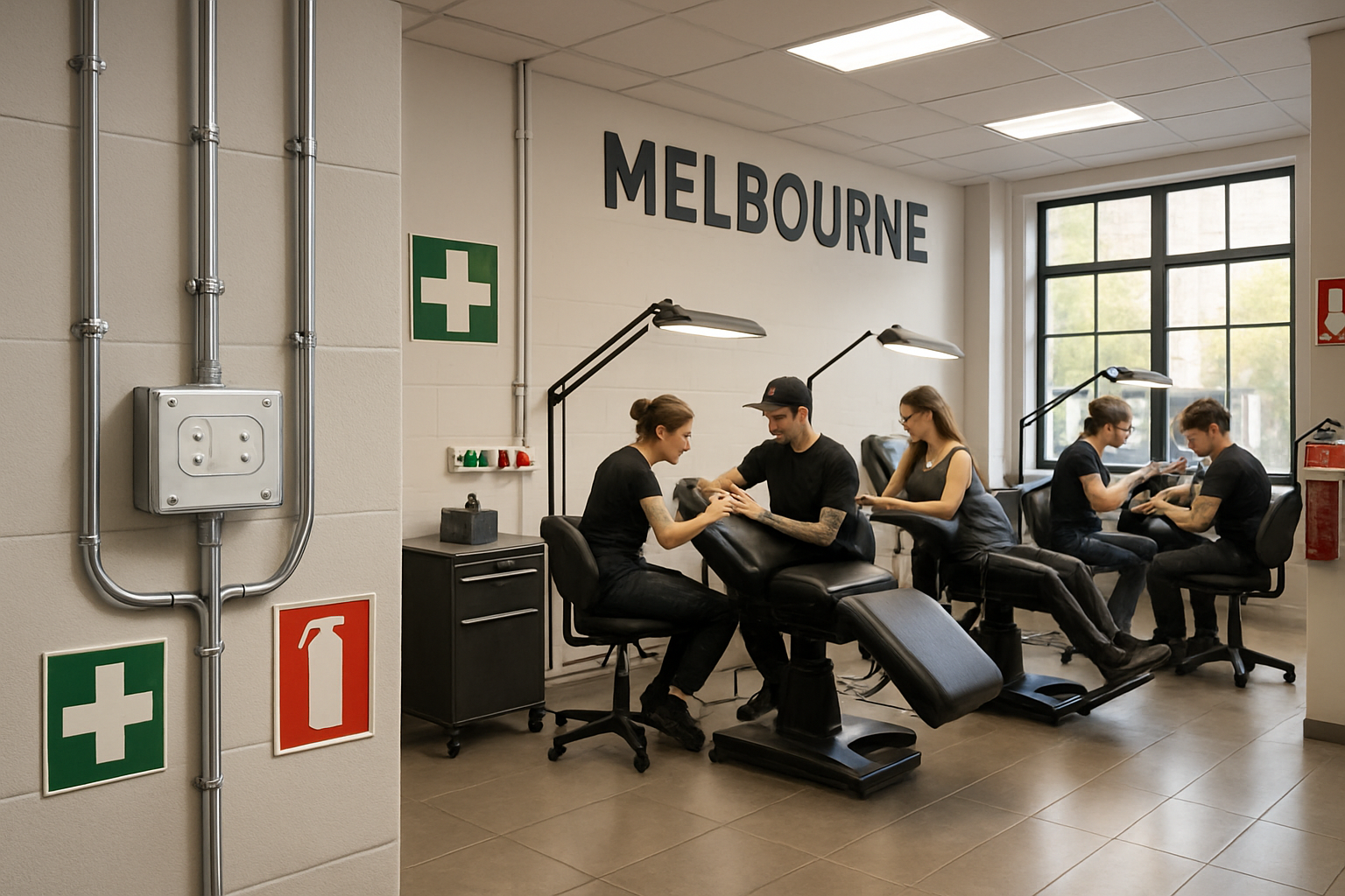tattoo studio electrical melbourne