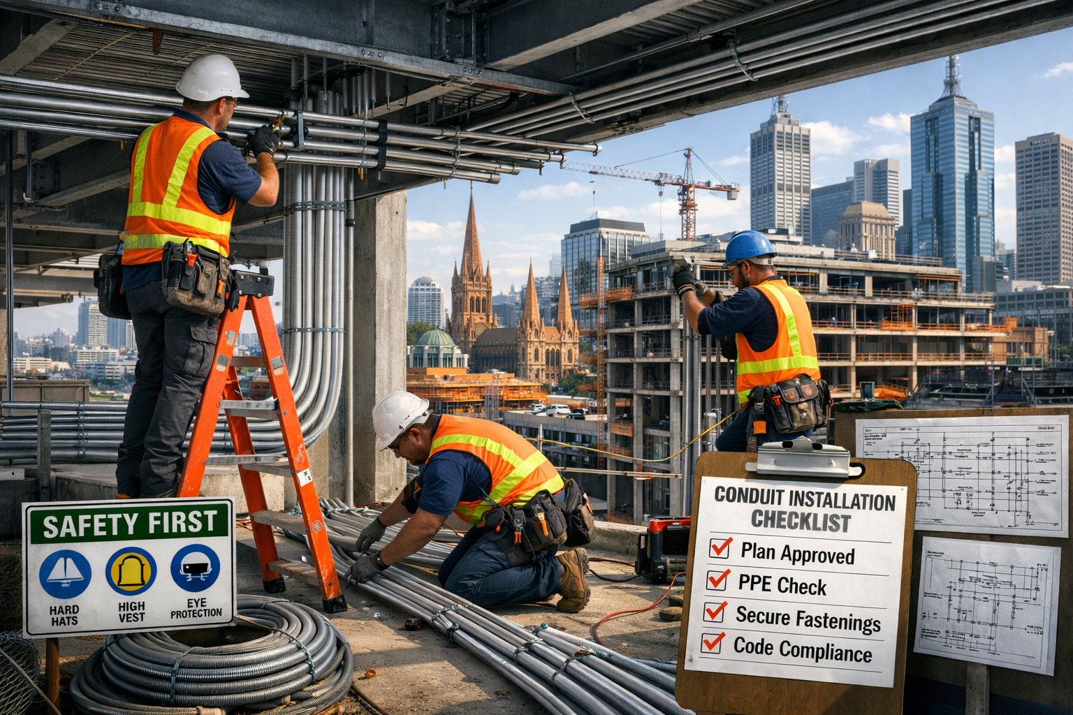 commercial conduit installation melbourne
